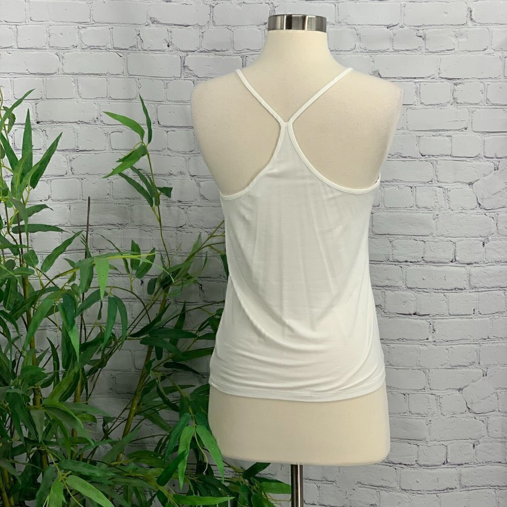 Double Zero Cream Racerback Camisole - Picture 3 of 6
